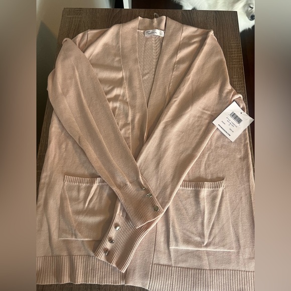 89th and Madison Ribbed detail Cardigann - Picture 6 of 7